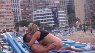 Online film Caught fucking on a Spanish beach