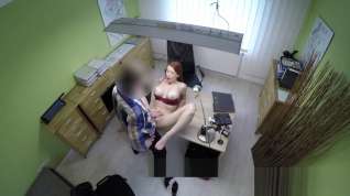 Online film Loan gets approved for this huge tits redhead MILF