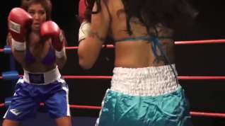 Online film Nicole vs Akira two boxing bouts