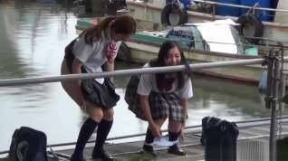 Online film Kinky students urinating