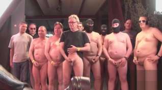 Online film filthy woman with glasses her first bukkake