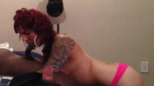 Online film Halley gorgeous tatted escort gives incredible blowjob