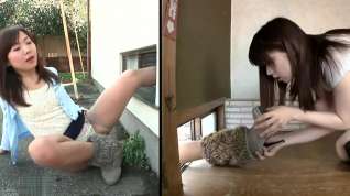 Online film Japanese lesbian feet