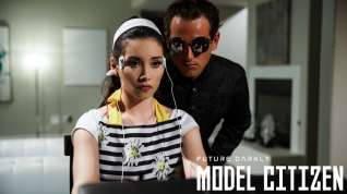 Online film Aria Lee in Future Darkly: Model Citizen, Scene #01 - PureTaboo