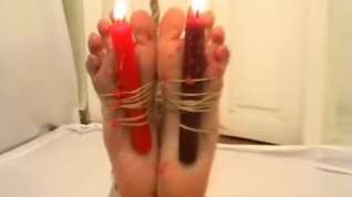 Online film All Tied Up And Candle Wax Burns The Feet