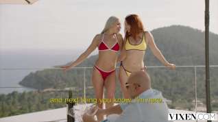 Online film VIXEN Perfect Redhead Is Seduced On Vacation By A Couple