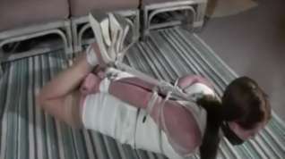 Online film Young Woman, Gagged and Hogtie