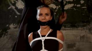 Online film girl bound and ring gagged