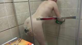 Online film Thin pregnant milf hairy cunt and big nipples masturbating in the shower