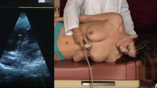 Online film Busty echocardiogram