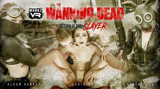 Online film The Wanking Dead: Return of the Slayer Preview - Adria Rae & Karla Kush & Sloan Harper - WANKZVR