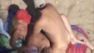 Online film Nude Beach - Blurred Blond Fuck