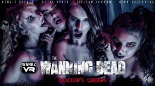 Online film The Wanking Dead: Doctor's Orders Preview - Gina Valentina & Jillian Janson & Kenzie Reeves & Sofie Reyez - WANKZVR