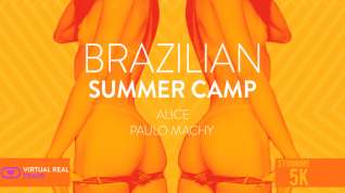 Online film Alice in Brazilian summer camp - VirtualRealTrans