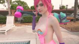 Online film Amouranth Fortnite Cosplay