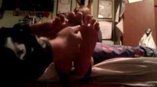 Online film tickling paiges bare feet