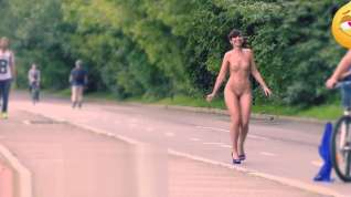 Online film Hidden Cam Captures Jeny Getting Stripped in Public