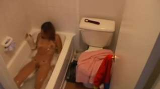 Online film Spying nice girl in bathroom