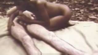 Online film Black Girl Sucks and Rides White Cock in Woods (Vintage)