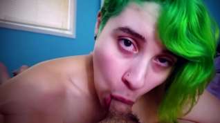 Online film Green Haired PAWG Sucking Your Tiny COCK POV *Shorter*