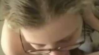 Online film Amateur Student Girlfriend With Glasses Blowjob Sperm Eating