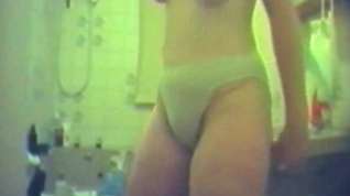 Online film hairy pussy girl caught on hidden cam