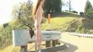 Online film Nude In Public Jogging Redhead