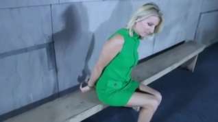 Online film Green dress girl arrest