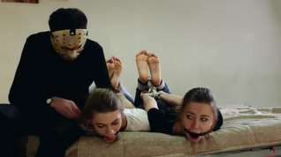 Online film Russian gagged ticklish