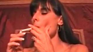 Online film hot busty smoking mature brunette rides cock