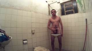 Online film Brazilian Men Jerking in Shower Wearing White Briefs
