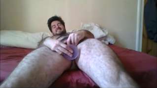 Online film Ftm playing with his dildo