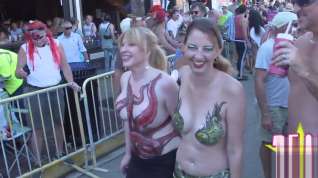 Online film Sexy Street Flashers Fantasy Fest Key West Fla