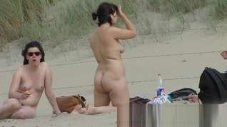 Online film Chick on a nudist beach tanning and bending a nudist beach v