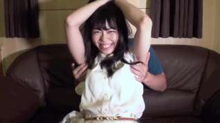 Online film Japanese cute girl tickling