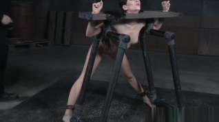 Online film Restrained submissive whipped and flogged