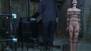 Online film Restrained submissive punished outdoors