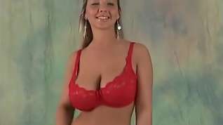 Online film Chistina Model - Red Underwear