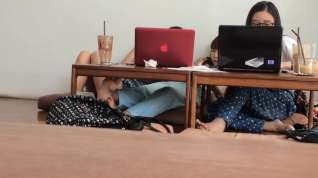 Online film Candid Bare Feet of 2 Japanese Girls and Another Asian Girl