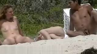 Online film Nude beach voyeur video with sexy babes