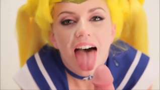 Online film Lexi Belle - Sailor Moon Cosplay Blowjob and Facial
