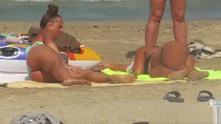 Online film Big Tits Bikini Thong beach teens spied hidden cam voyeur