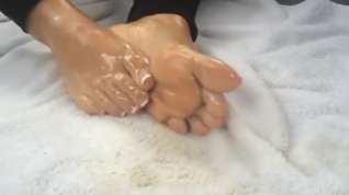 Online film Sexiest Oiled Foot Rub