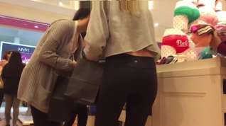 Online film Candid teen great ass black leggings shopping