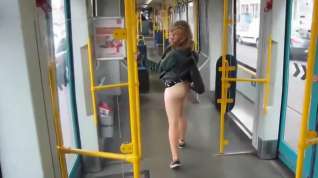 Online film Horny German Teen Playing with Her Pussy in The Tram