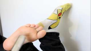 Online film [Vacuuming Feet] Sucking socks and feet