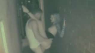 Online film amateur fuck in alley out of club