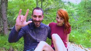Online film Lydya Moser & Rick Duke in Redhead in the Forest - AcesOfPorn