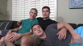 Online film Muscle gay flip flop with creampie