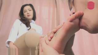 Online film Korean goddess domination Slave licking her feet